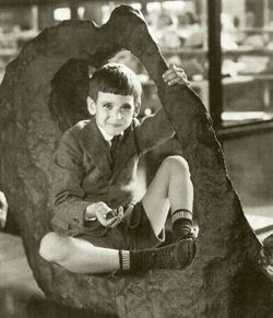 Gilbert M. Grosvenor as a child